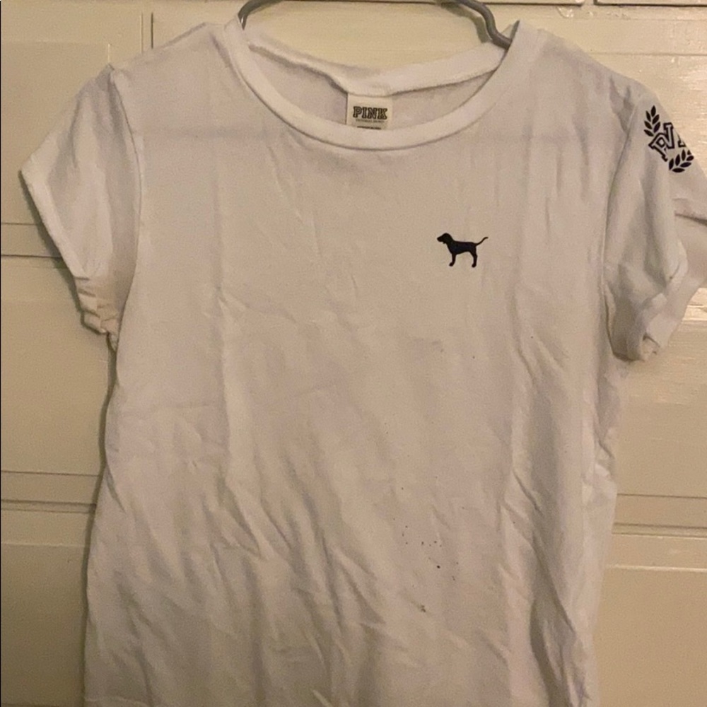 pink basic tee
